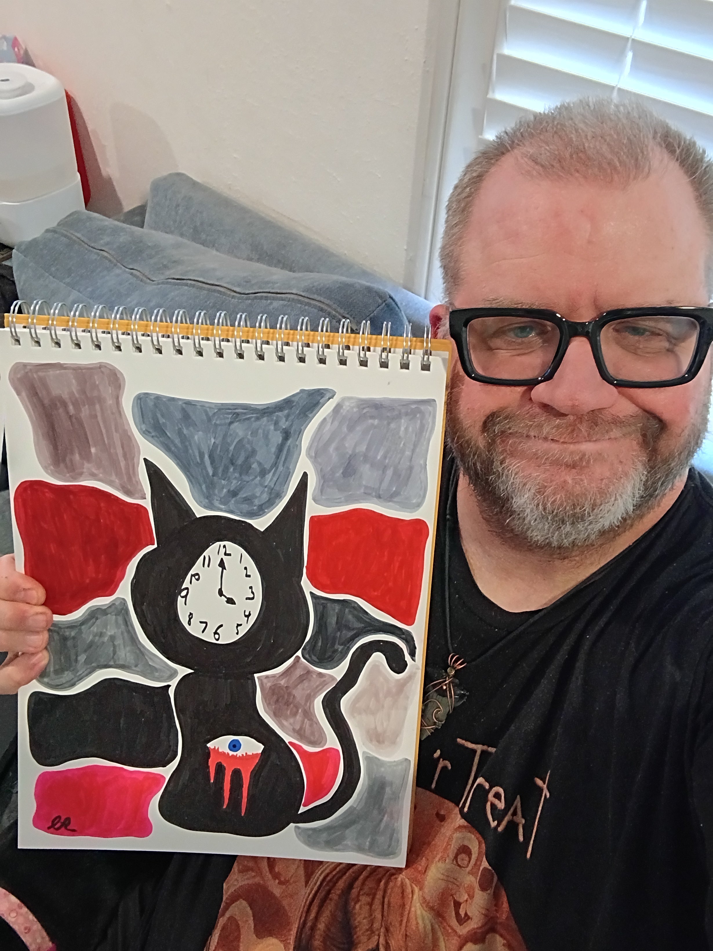 Kats are Konstructs Original Drawing